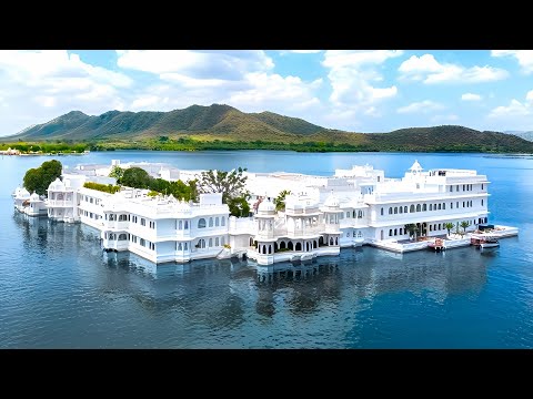 Taj Lake Palace Udaipur India s Most Beautiful Hotel 4K