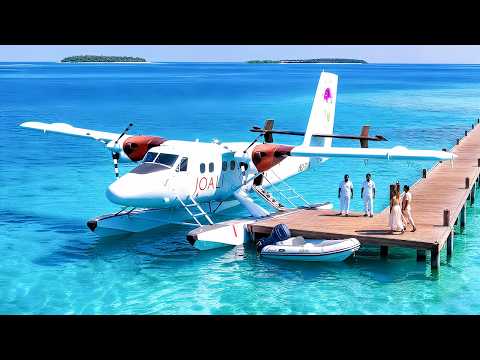 Maldives Luxury Seaplane Flight Seaplane Terminal to JOALI