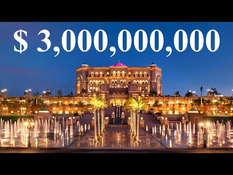Emirates Palace 7 Star Luxury Hotel in Abu Dhabi 3 Billion