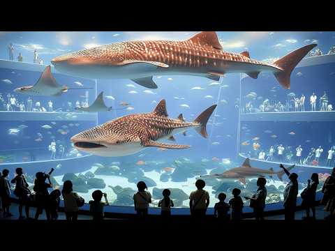 Osaka Aquarium Kaiyukan Japan One of the World s Largest