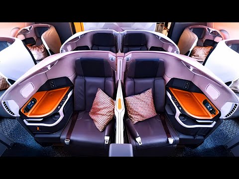 Singapore Airlines Business Class Airbus A350 A380 Male to