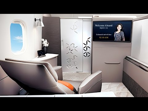 Singapore Airlines First Class Suites from India to Japan