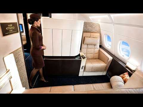 Etihad Airways First Class A380 Apartment Amazing Flight