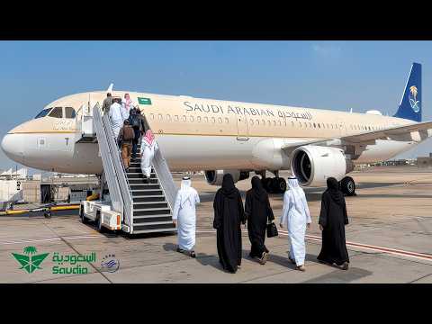 Saudia Business Class from Manila to AlUla via Jeddah Saudi