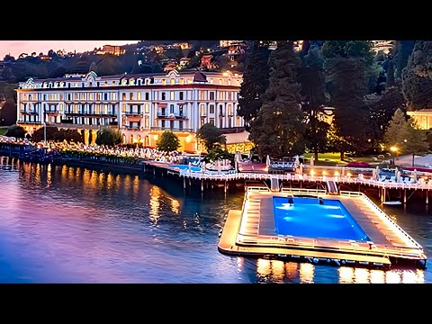Villa d Este Lake Como Italy Amazing 5 Star Luxury Hotel 4K