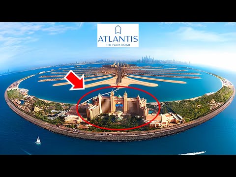 Atlantis The Palm Dubai 5 Star Luxury Resort Hotel 4K Tour