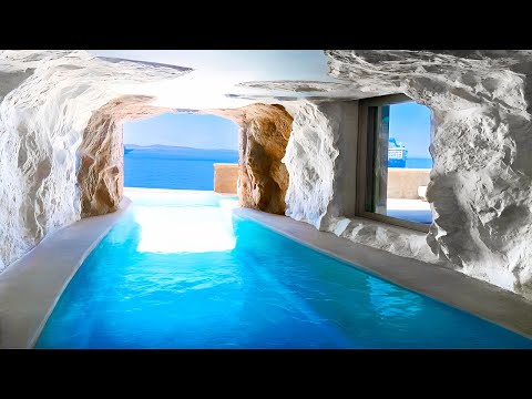 CAVO TAGOO Hotel Mykonos Greece Luxury Cave Pool Suite 4K
