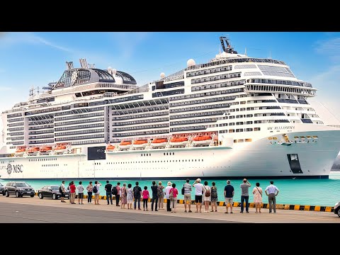 MSC Bellissima Cruise Ship Tour 4K Largest Cruise Ship in