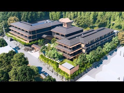Banyan Tree Kyoto New 5 Star Luxury Hotel in Japan 4K Trip