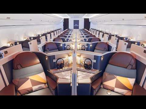 Etihad Airways New A350 1000 Business Class from Tokyo to