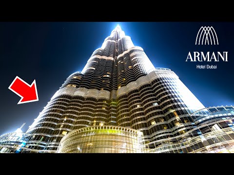 ARMANI Hotel Dubai in Burj Khalifa World s Tallest Tower 4K
