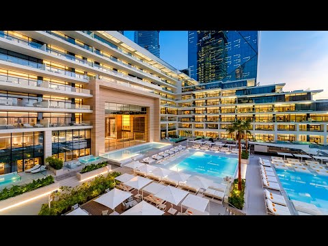 FIVE LUXE JBR Dubai s New Party Hotel 4K Hotel Tour Review