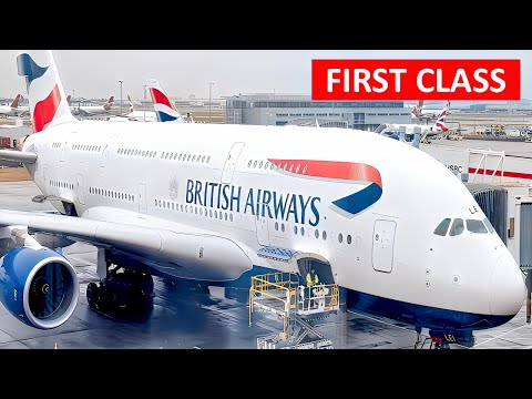 British Airways A380 First Class from London to Dubai Full