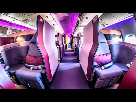 Qatar Airways A350 1000 Qsuite Business Class from Tokyo to