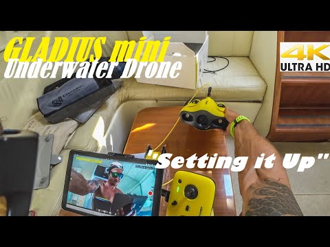Gladius Mini Underwater Drone Part 1 3 Setting it Up