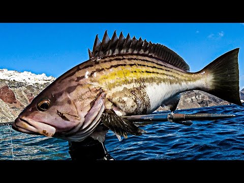 Spearfishing Santorini Island