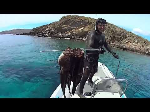 Pole Spearfishing in Greece vol 1 Υποβρύχιο ψάρεμα με