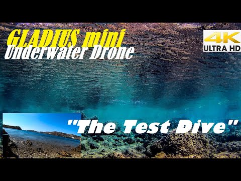 Gladius Mini Underwater Drone Part 2 3 The Test Dive