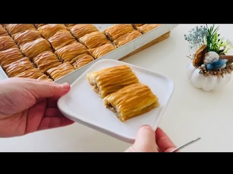 Bu tarif 100 yaşında büyükanne öğretti Ev yapımı baklava