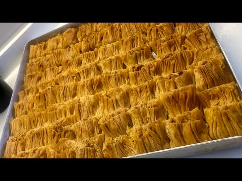 BU BAKLAVANIN YAPIMINA HERKES HAYRAN KALDI YİYENLER TARİF