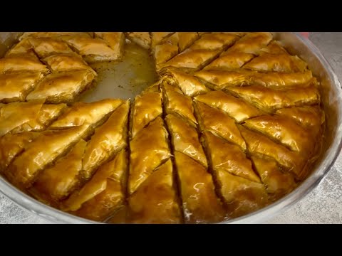 Bu baklavanın yapımına herkes hayran kaldı yiyenler tarifi
