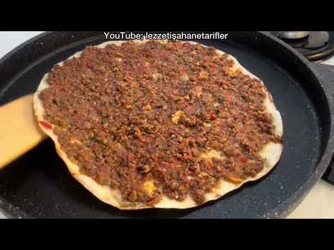 Lahmacun Ustaları bana KIZMASINI İSTEMEM BU Tarifi