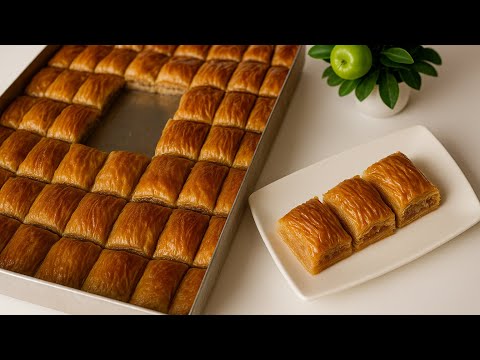 BU BAKLAVANIN YAPIMINA HERKES HAYRAN KALDI YİYENLER TARİF