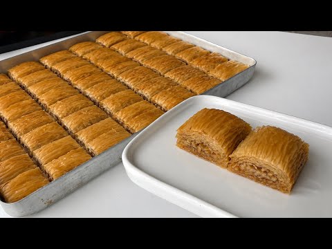 Bu tarif 100 yaşında büyükannem öğretti Ev yapımı baklava