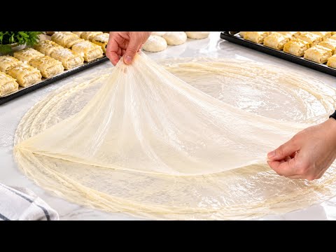 Bir kez böyle börek yapan bir daha vazgçemiyor çıtır el
