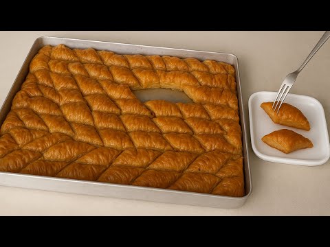 GÜNDE 2 Tepsi Spariş Aldığım BAKLAVA Tarifi Hamuru Yağ Gibi