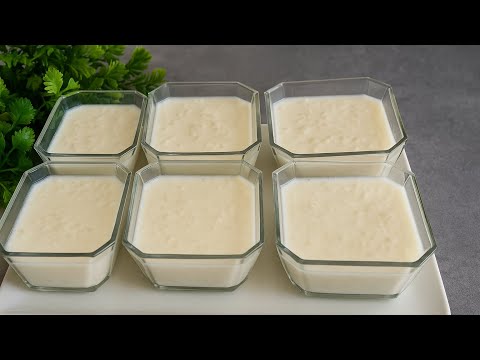 BU TARİFLE SÜTLAÇ KIVAMINI TUTTURMAK ÇOK KOLAY NİŞASTASIZ