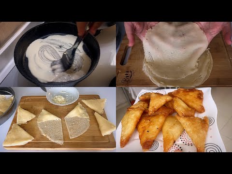 Artık yufka almayacaksınız 5 dakikada oklavasız fırınsız en