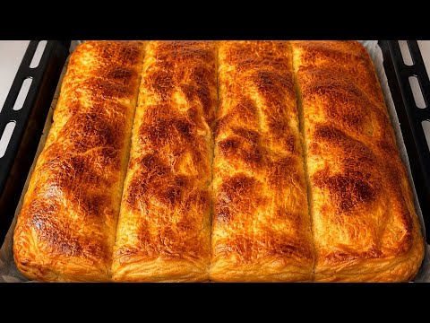 AKŞAM YAP SABAH PİŞİR EL AÇMASI BÖREK TARİFİ TEPSİ TEPSİ