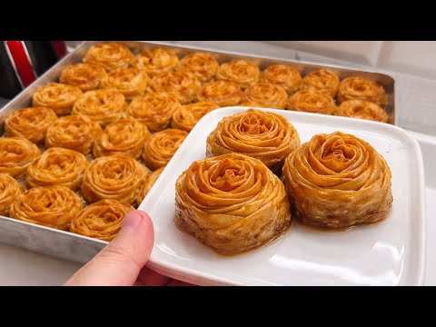 Bu baklavanın yapımı herkes hayran kaldı yiyenler tarifi