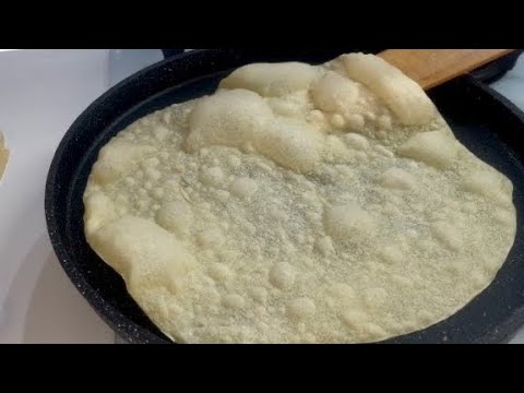 SADECE 1 BARDAK YOĞURT İLE İFTARA İPEK GİBİ LAVAŞ TARİFİ