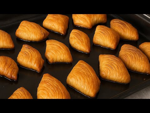 Oklavasız çok basit Bu Baklava Bayramın Yıldızı Olacak