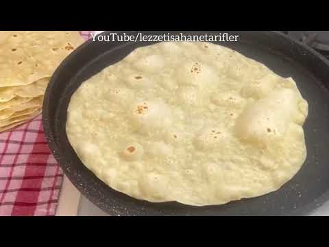 Çatlamayan Kopmayan Az Malzemeli Lavaş Tarifi ARTIK HEP BU