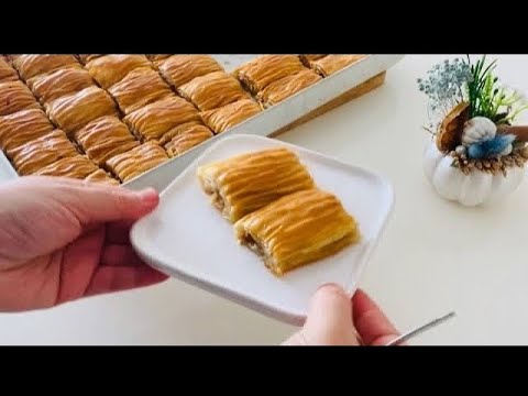Bu tarif 100 yaşında büyükanne öğretti 2 yufka birden açın