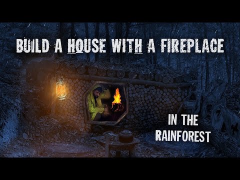 SURVIVAL EARTH LODGE HOUSE Bushcraft Shelter Camping
