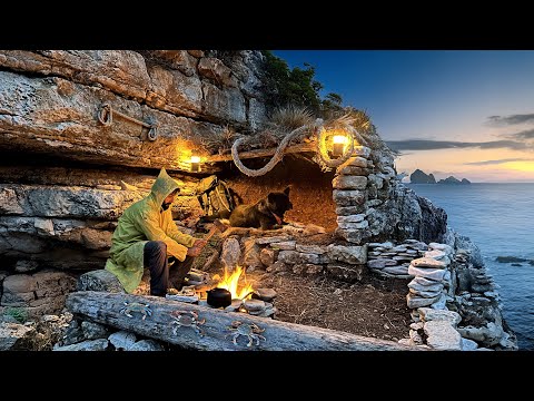 3 DAYS solo survival NO FOOD NO SHELTER Catch and Cook CRAB