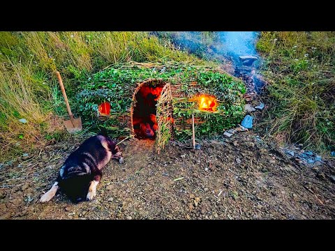 UNDERGROUND HOUSE Building a Survival Shelter with