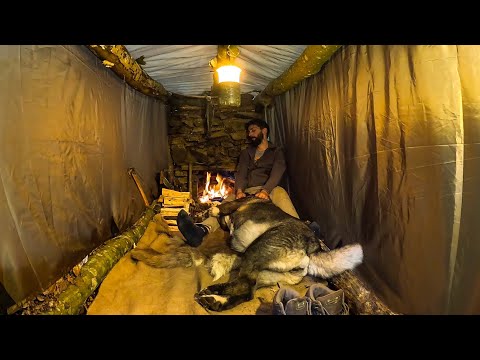 3 DAYS solo survival CAMPING Fishing Catch and Cook