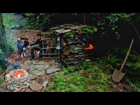 7 Days Solo Survival Camping In Rainforest Thunder