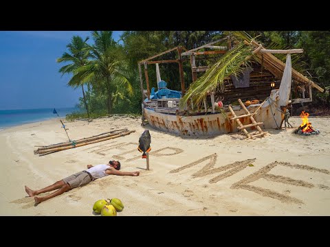 3 DAYS solo survival on island NO FOOD NO WATER NO SHELTER