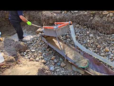 Gold Rush in a Streams Whole New Way Tons of Gold Extracted