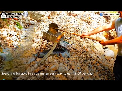 Searching For Gold in A Stream An Easy Way To Earn 100 Per