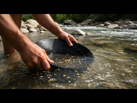 Gold Panning for Beginners Can Be Really Rewarding
