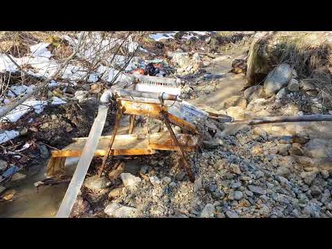 Gold Rush Incredible Gold Prospecting in the Old Stream Bed