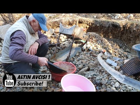 Akarsuda Derede Altın Arama Pratik ve Kolay Yöntem 3