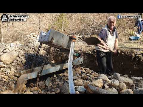 Gold prospecting in rivers and streams Where and how is